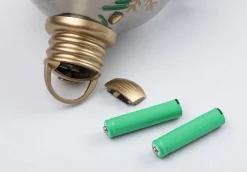 Batterieleuchte - Weihnachtskugel Peace