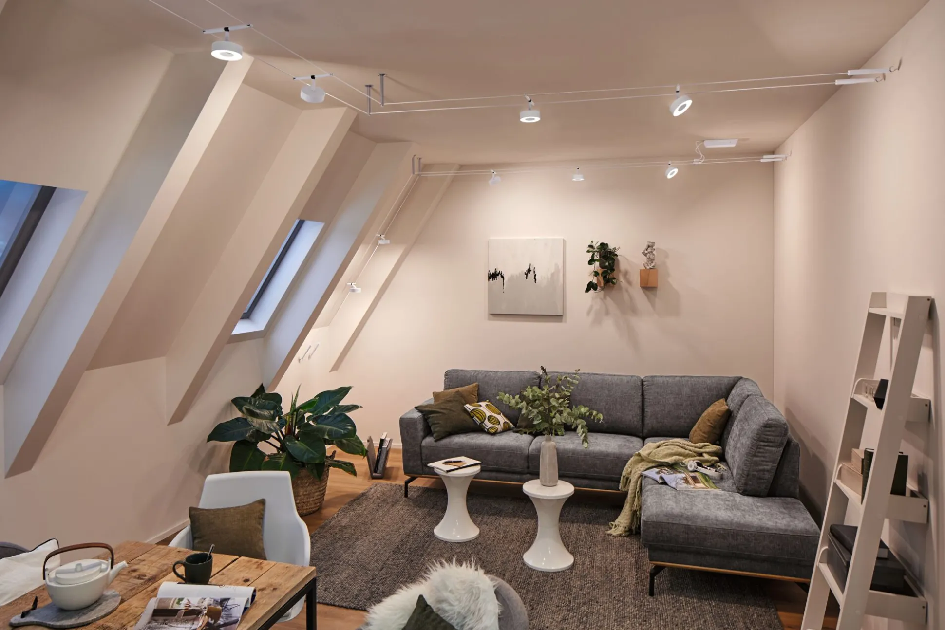 CorDuo LED Seilsystem - Circle Einzelspot