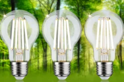 Efficient-Line Filament 230V - LED Birne 3er-Set