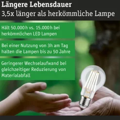 Efficient-Line Filament 230V - LED Birne Einzelleuchte