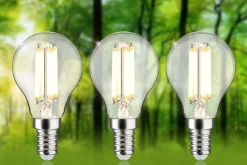 Efficient-Line Filament 230V - LED Tropfen 3er-Set 82mm