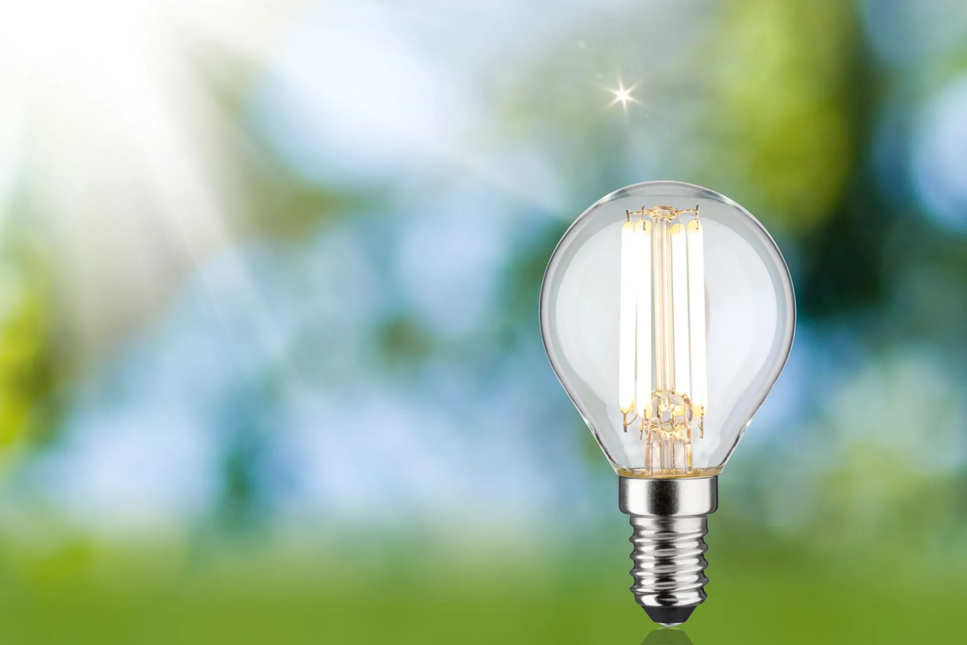 Efficient-Line Filament 230V - LED Tropfen 78mm