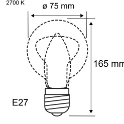 Fantastic Colors Edition LED Birne - Fantastic Colors Edition LED Birne E27 230V 470lm 5W 2700K dimmbar Dichroic