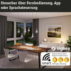 Filament 230V Smart Home Zigbee 3.0 - LED Kolben ST64 E27