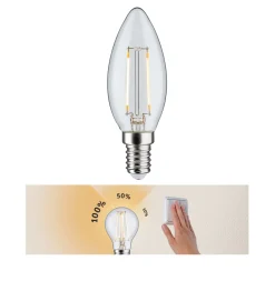 Filament 230V 3-Step-Dim - LED Kerze E14