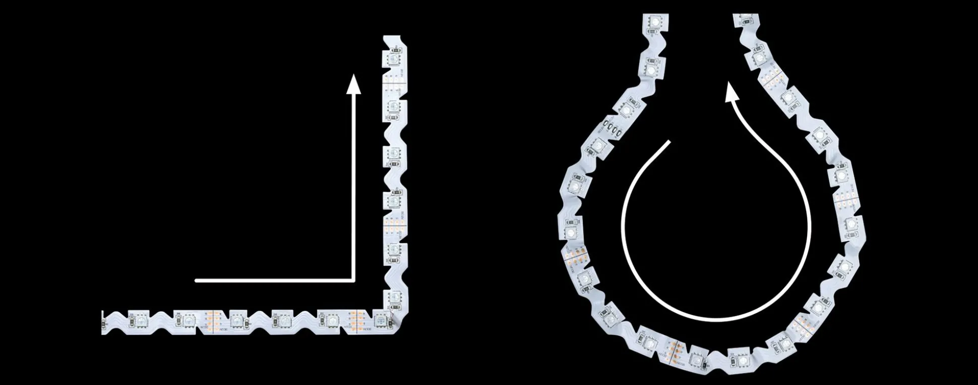 FlexLED LED Strip 3D - FlexLED LED Strip 3D 3m 19W 42 LEDs/m RGB 24VA