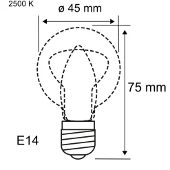 Glühbirne - Backofenlampe 300°
