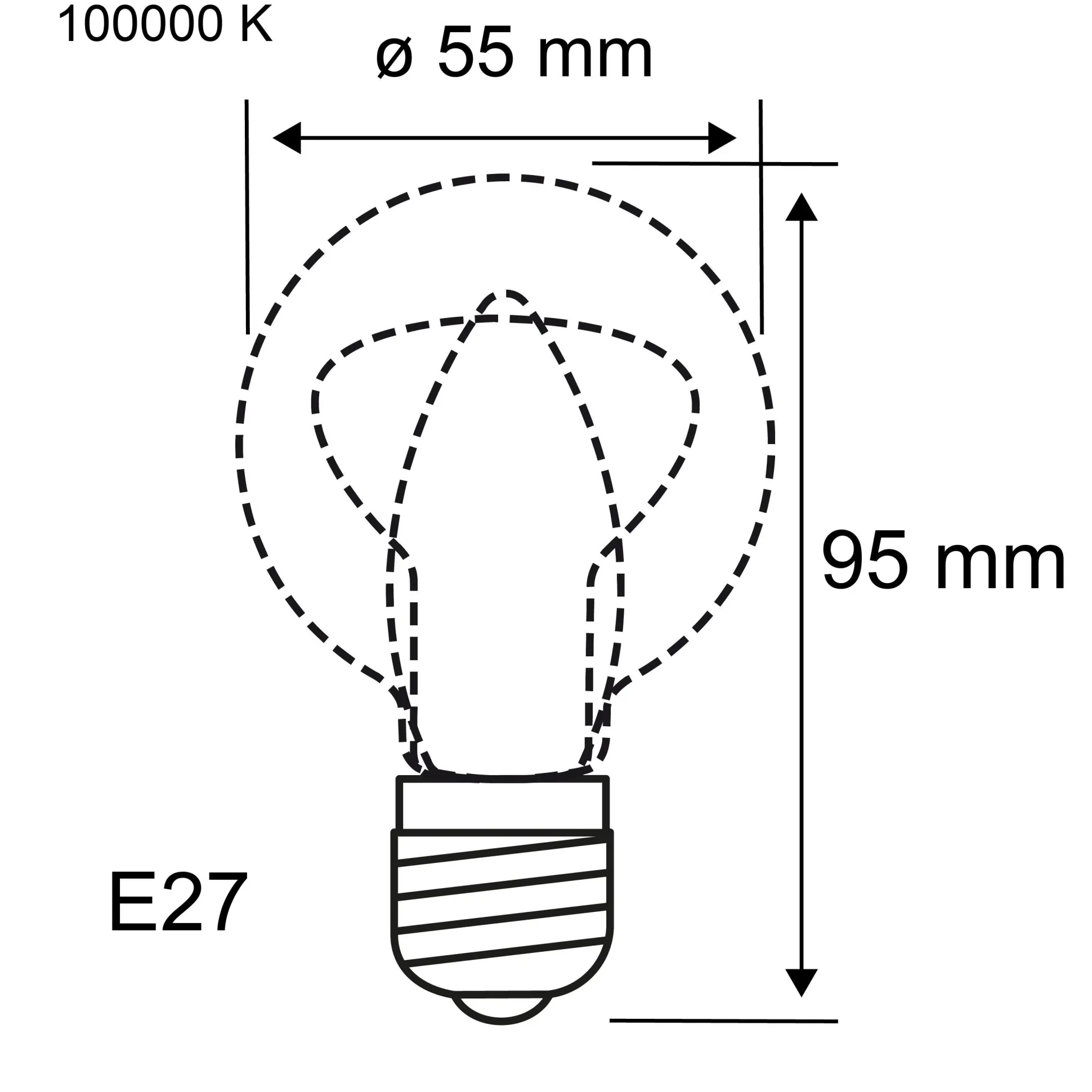 Glühbirne - Effectlicht