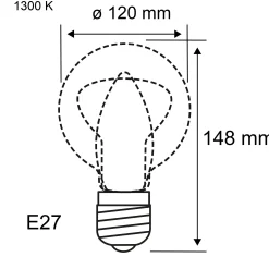 Grow Green Edition Filament 230V - LED Reflektor E27 PAR38