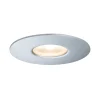House Außeneinbauleuchte - House Außeneinbauleuchte IP44 rund 95mm 3000K 4,4W 410lm 230V Silber Metall/Acryl