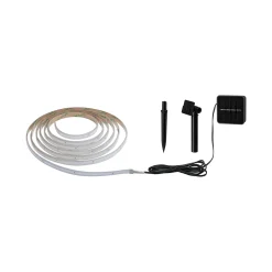 LED Stripe Solar - 3m inkl. Dämmerungssensor und Akku