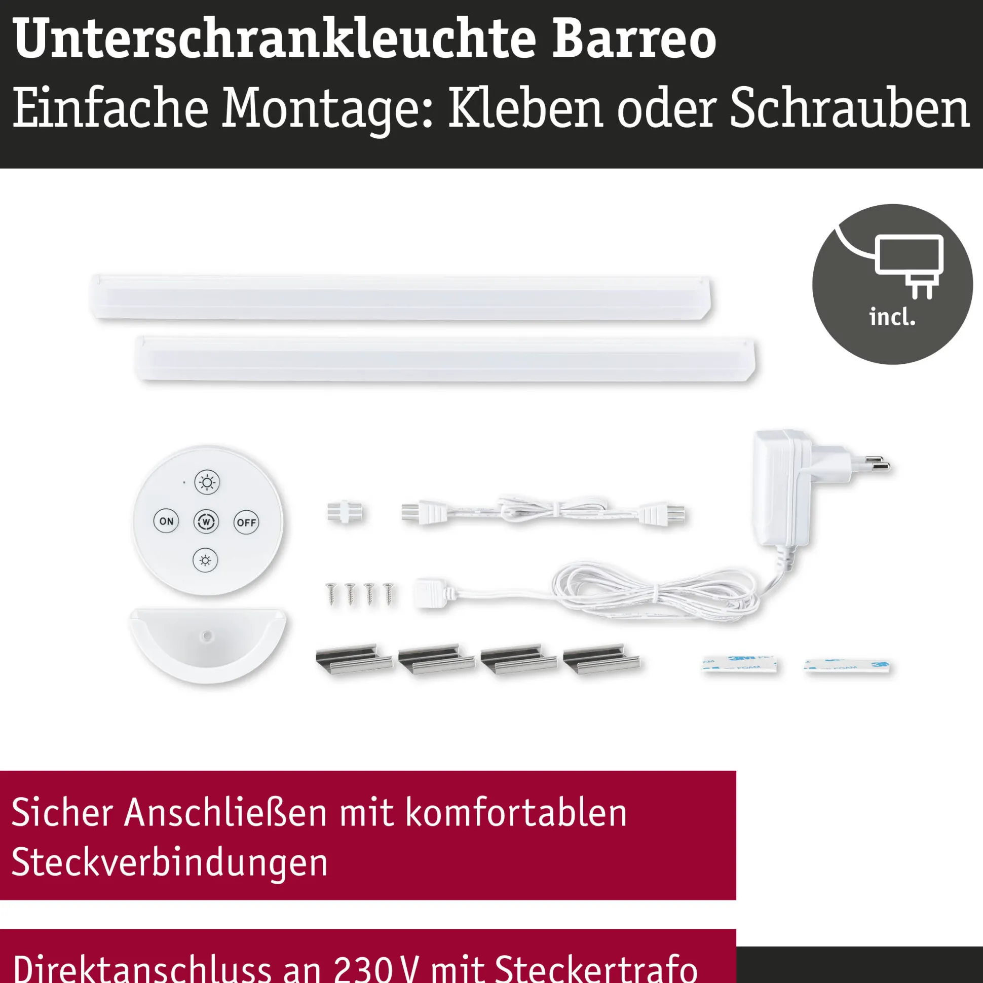LED Unterschrankleuchte - Barreo