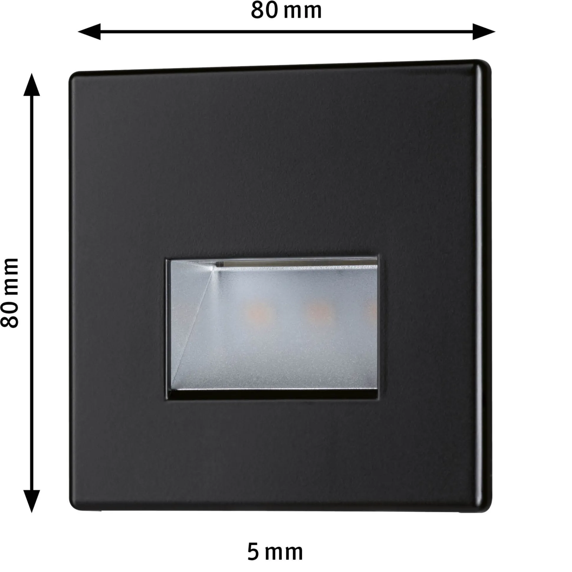 LED Wandeinbauleuchte - Edge Quadro