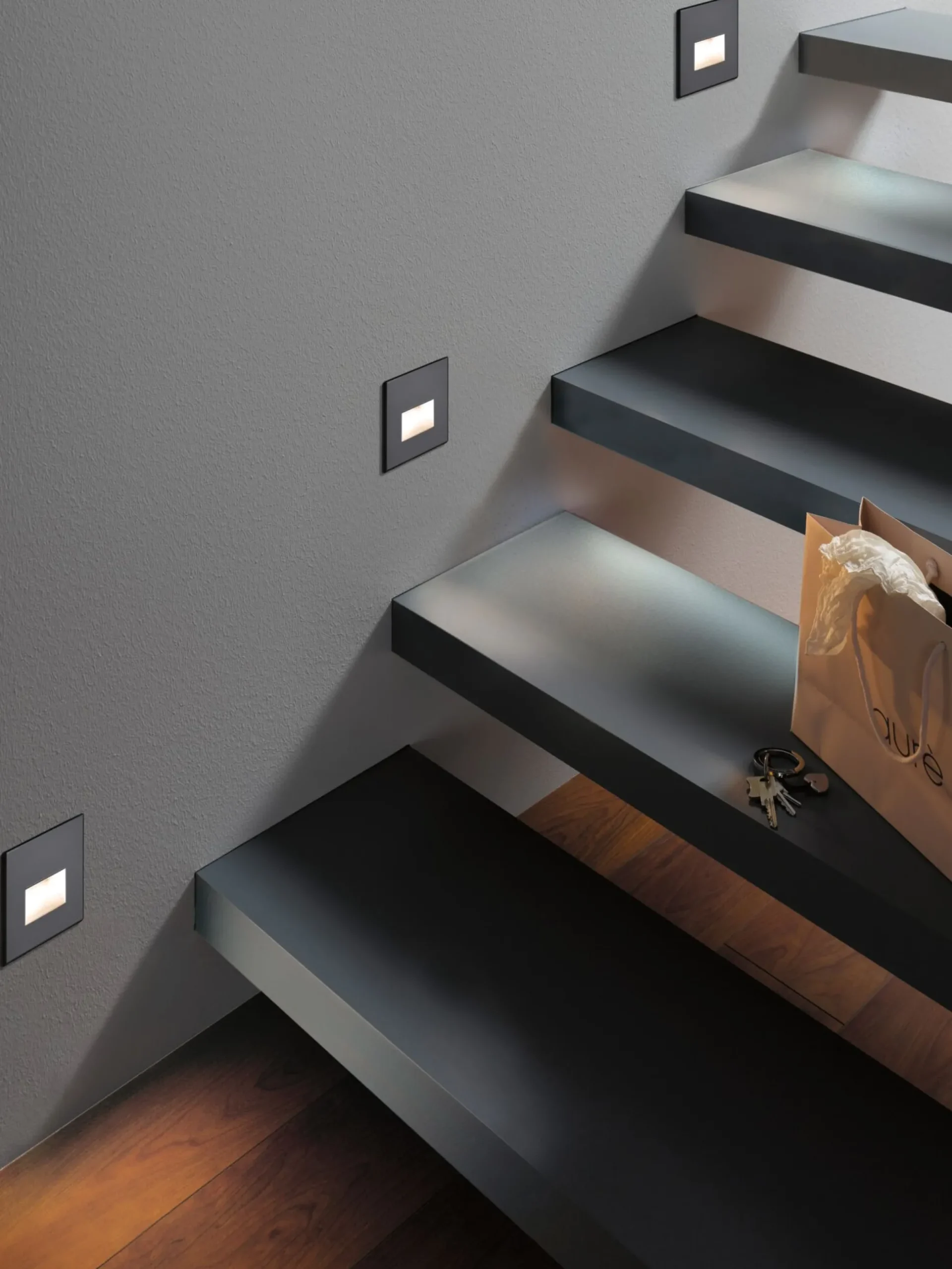 LED Wandeinbauleuchte - Edge Quadro
