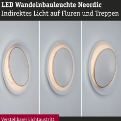 LED Wandeinbauleuchte - Neordic Dekorativ