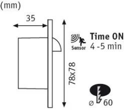 LED Wandeinbauleuchte - Wall