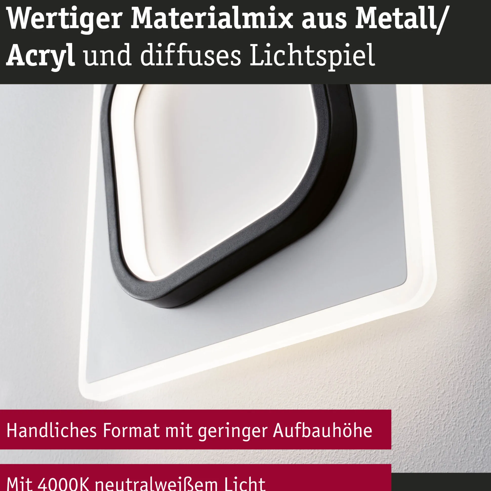 LED Wandleuchte - 2Form