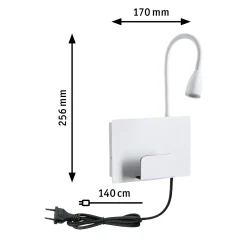 LED Wandleuchte - Halina USB C