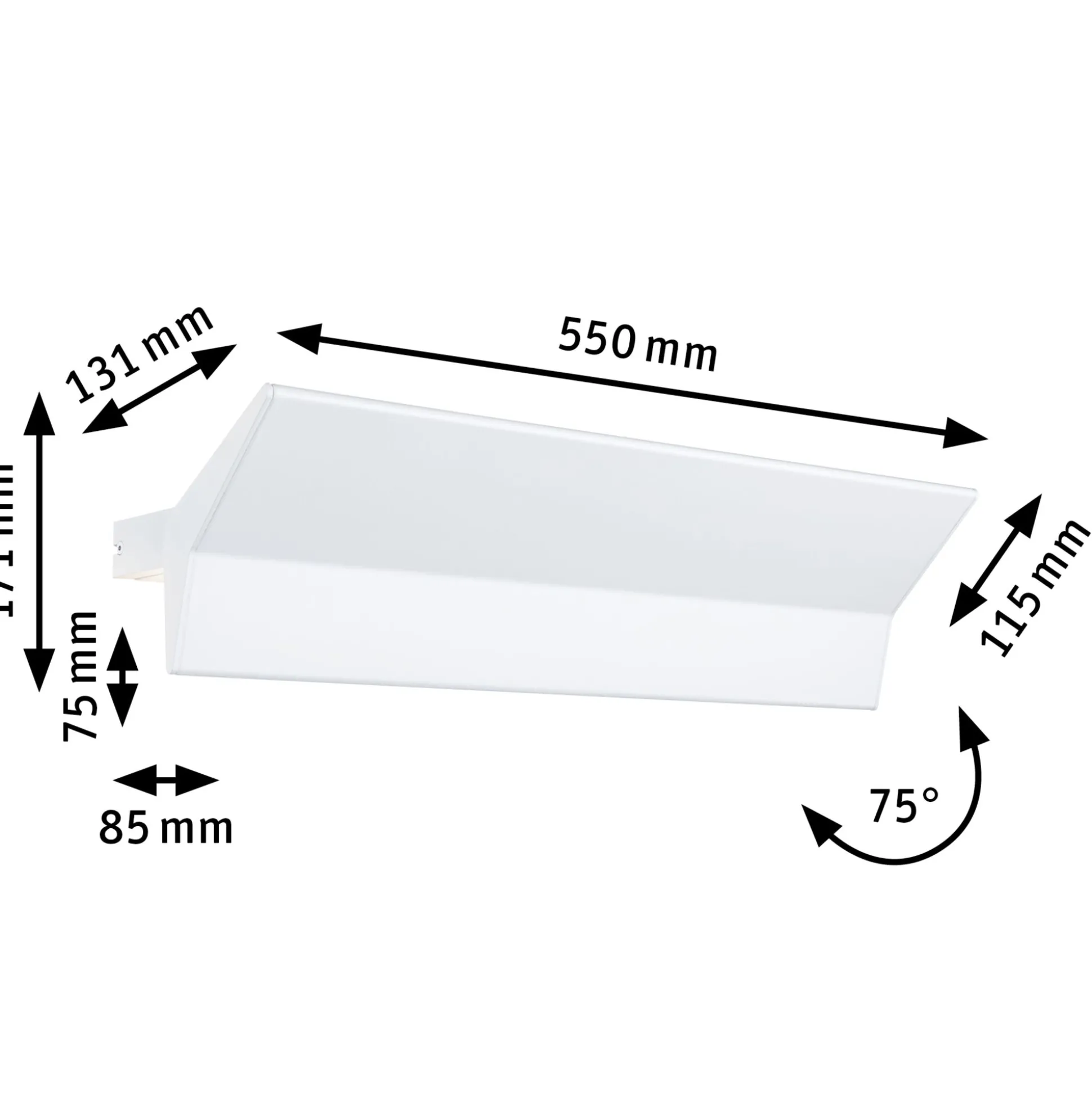 LED Wandleuchte 3-Step-Dim - Stine
