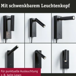 LED Wandleuchte 3-Step-Dim - Hulda USB C