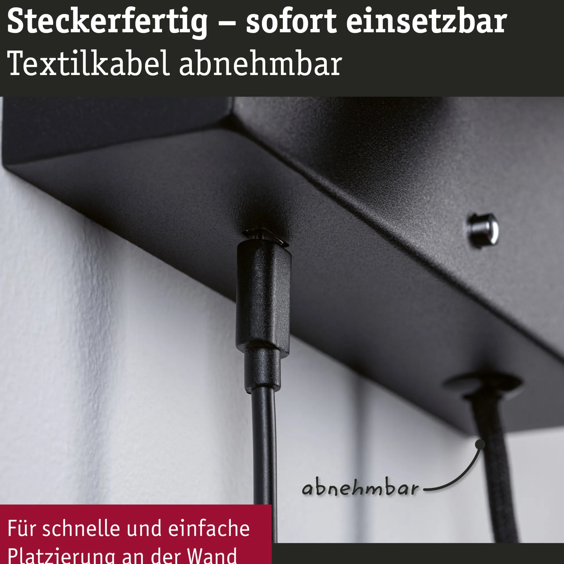 LED Wandleuchte 3-Step-Dim - Jerik USB C
