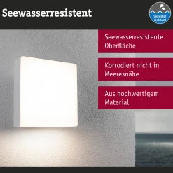 LED Außenwandleuchte - Azalena Dämmerungsgesteuerter Bewegungsmelder (HF)