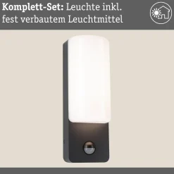 LED Außenwandleuchte - Bonnie Dämmerungsgesteuerter Bewegungsmelder (IR)