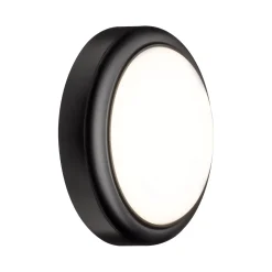 LED Außenwandleuchte - LED Außenwandleuchte IP44 180mm 3000K 15W 1050lm 230V Grau Kunststoff