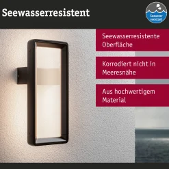 LED Außenwandleuchte - Reana Dämmerungsgesteuerter Bewegungsmelder (HF)