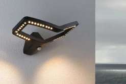 LED Außenwandleuchte Smart Home Zigbee 3.0 - Alara Dämmerungsgesteuerter Bewegungsmelder (IR)