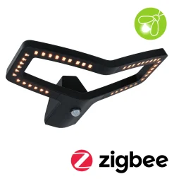 LED Außenwandleuchte Smart Home Zigbee 3.0 - Alara Dämmerungsgesteuerter Bewegungsmelder (IR)