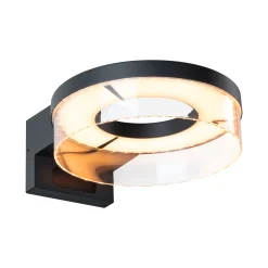 LED Außenwandleuchte Smart Home Zigbee 3.0 - Capera Dämmerungsgesteuerter Bewegungsmelder (IR) insektenfreundlich