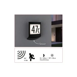 LED Außenwandleuchte Smart Home Zigbee 3.0 - Padea insektenfreundlich