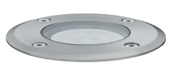 LED Bodeneinbauleuchte - LED Bodeneinbauleuchte IP67 rund 108mm 3000K 3,5W 230lm 230V Edelstahl Metall