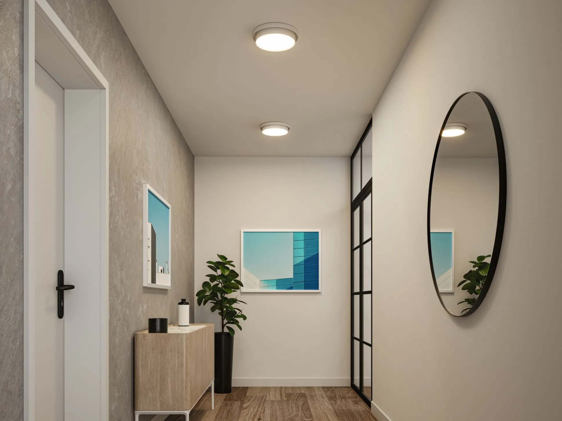 LED Deckenleuchte 3-Step-Dim - Malik