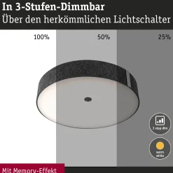 LED Deckenleuchte 3-Step-Dim - Malika