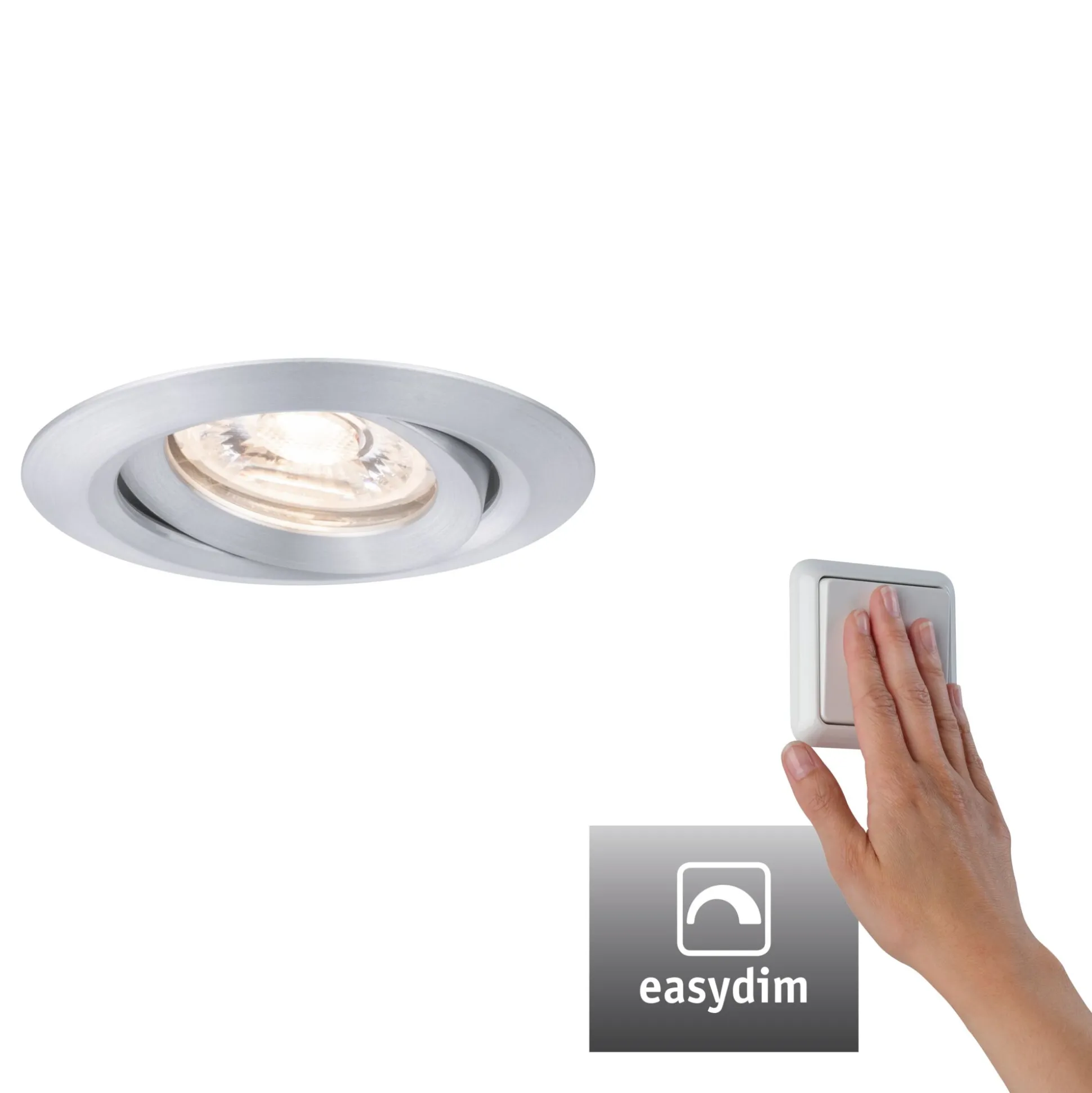 LED Einbauleuchte Easy Dim - Nova Mini Plus Einzelleuchte schwenkbar