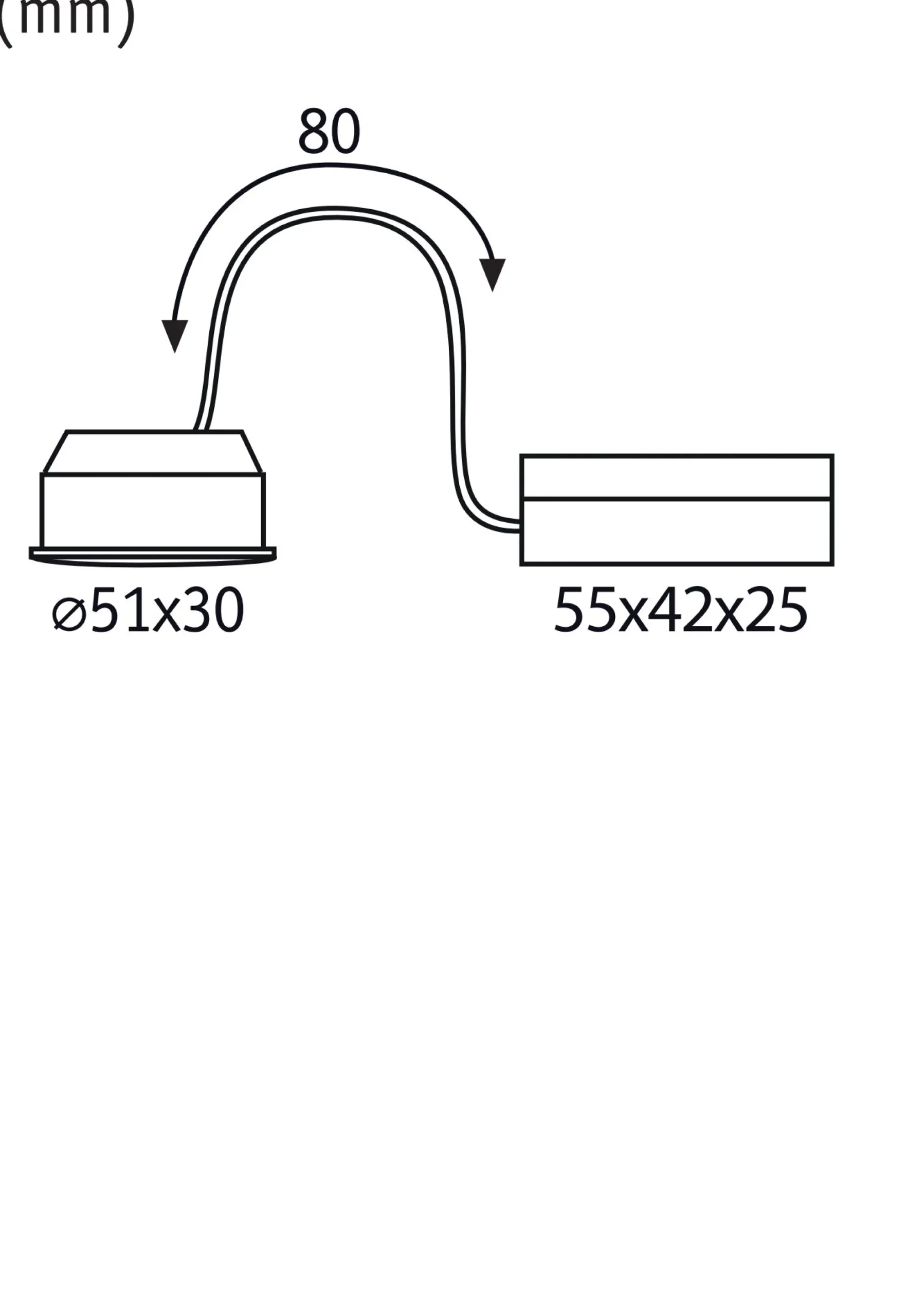 LED Einbauleuchte Easy Dim - Nova Mini Plus Einzelleuchte schwenkbar