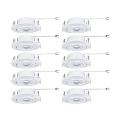 LED Einbauleuchte - 10er-Set schwenkbar