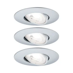 LED Einbauleuchte - 3er-Set schwenkbar