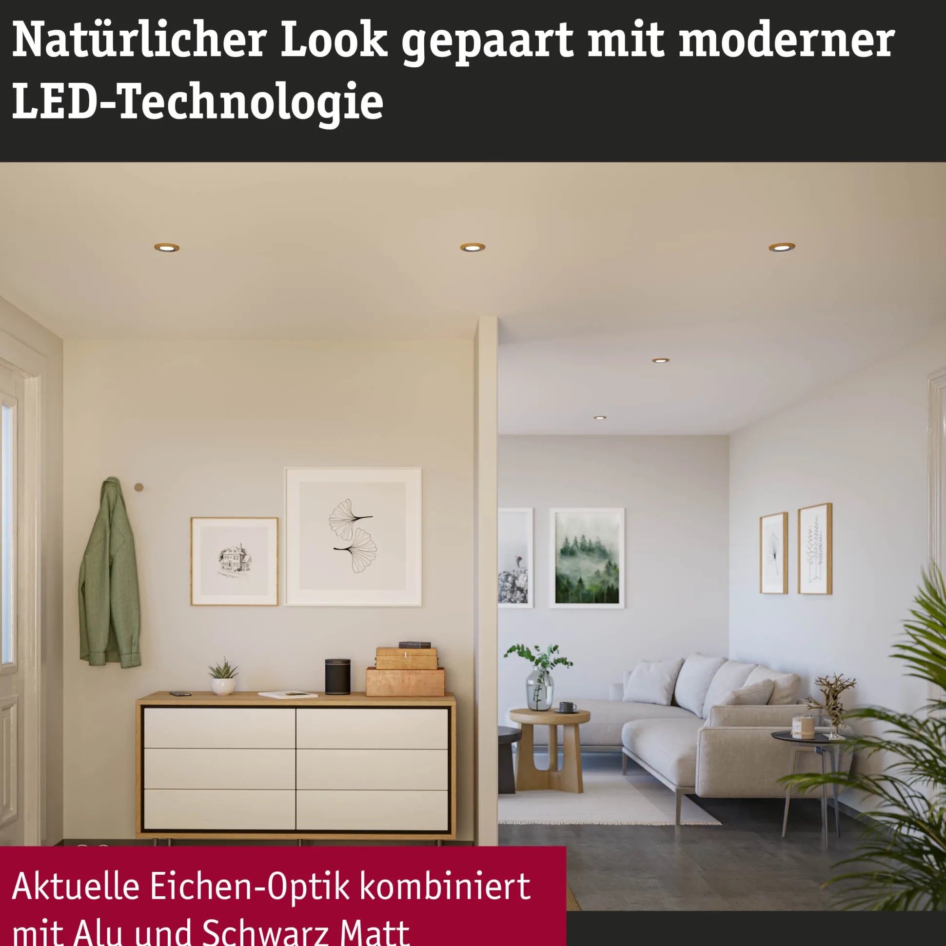 LED Einbauleuchte - Lanati 3er-Set
