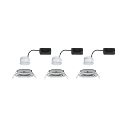 LED Einbauleuchte - Nova 3er-Set schwenkbar