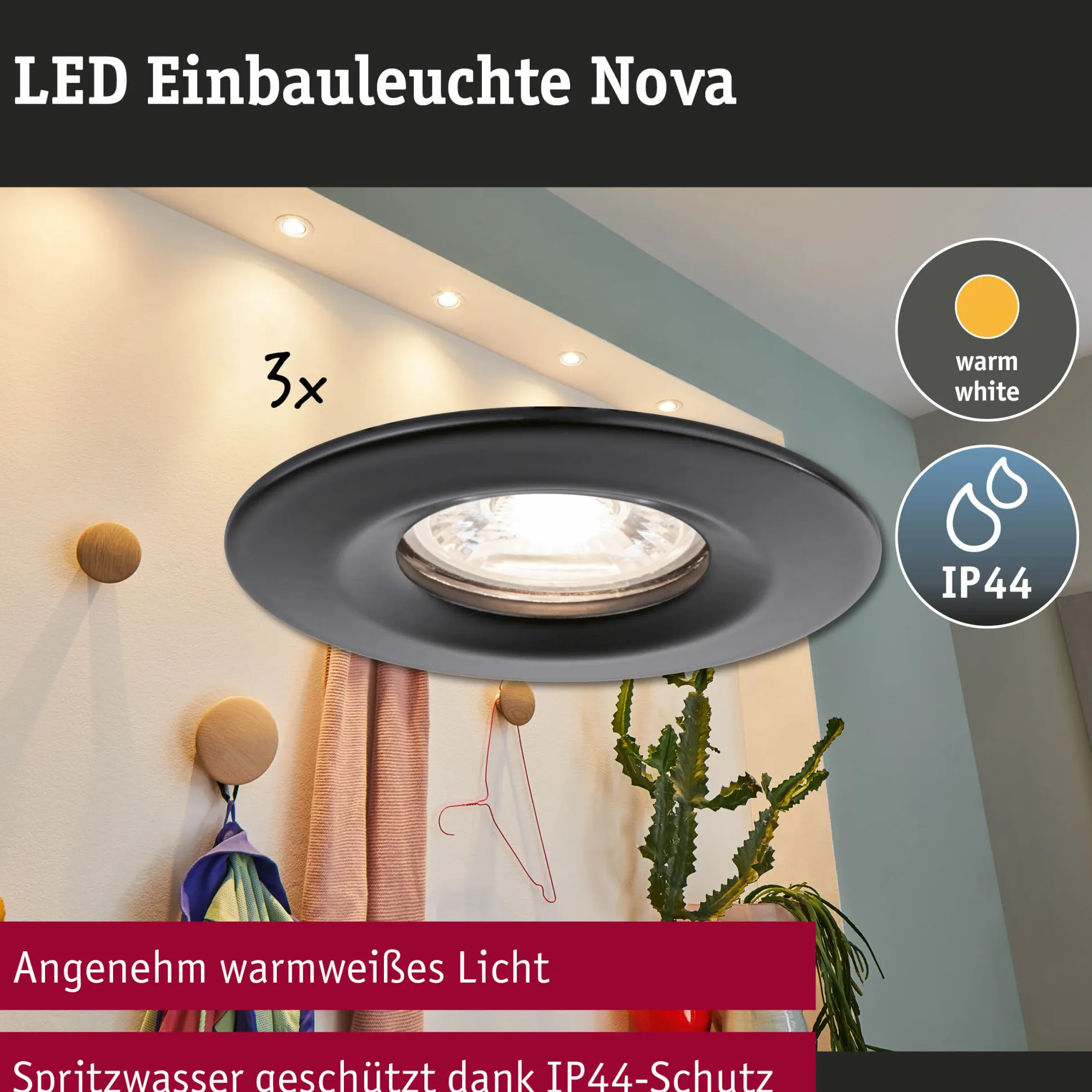 LED Einbauleuchte - Nova Mini Basisset starr