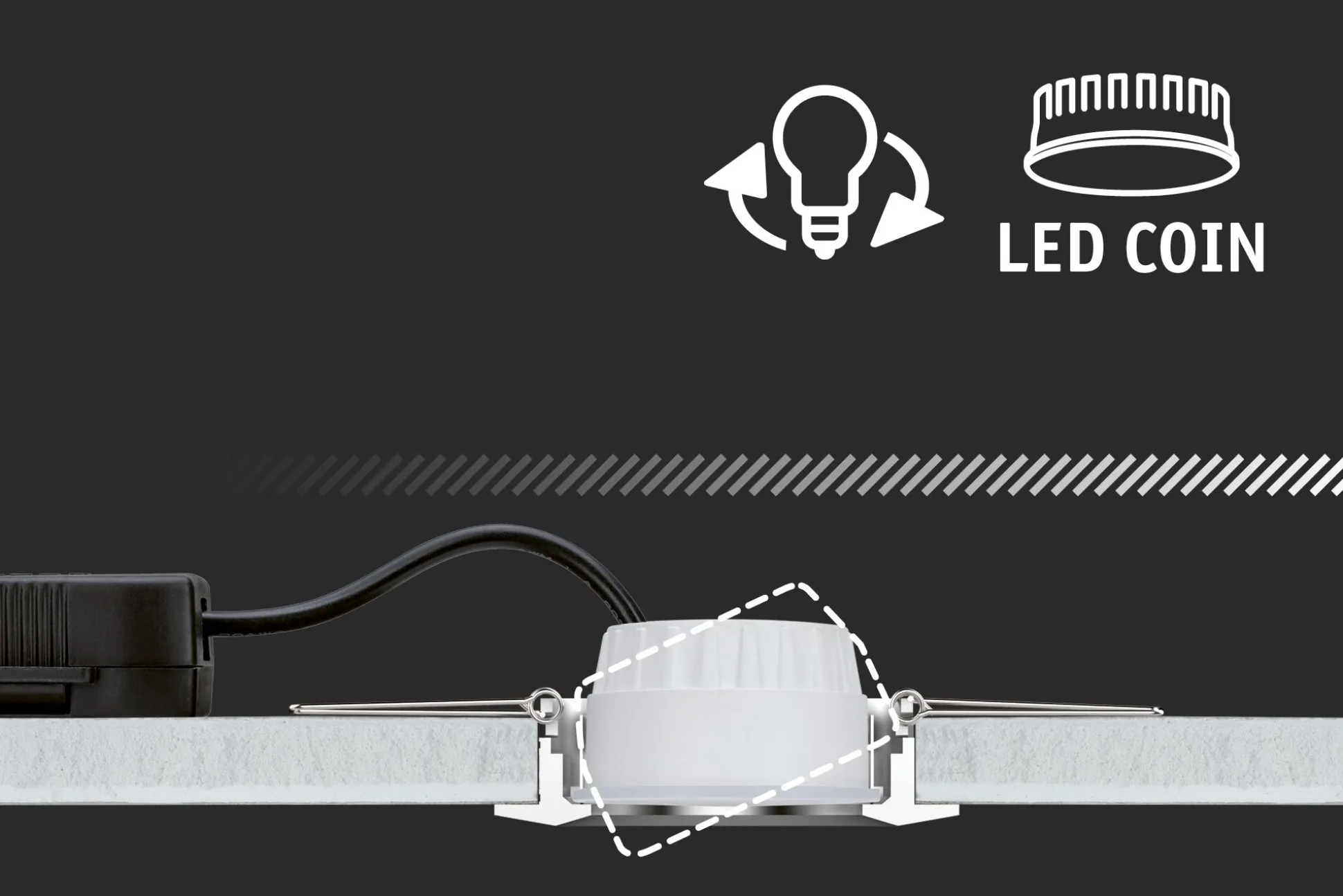 LED Einbauleuchte - Nova Mini Basisset starr