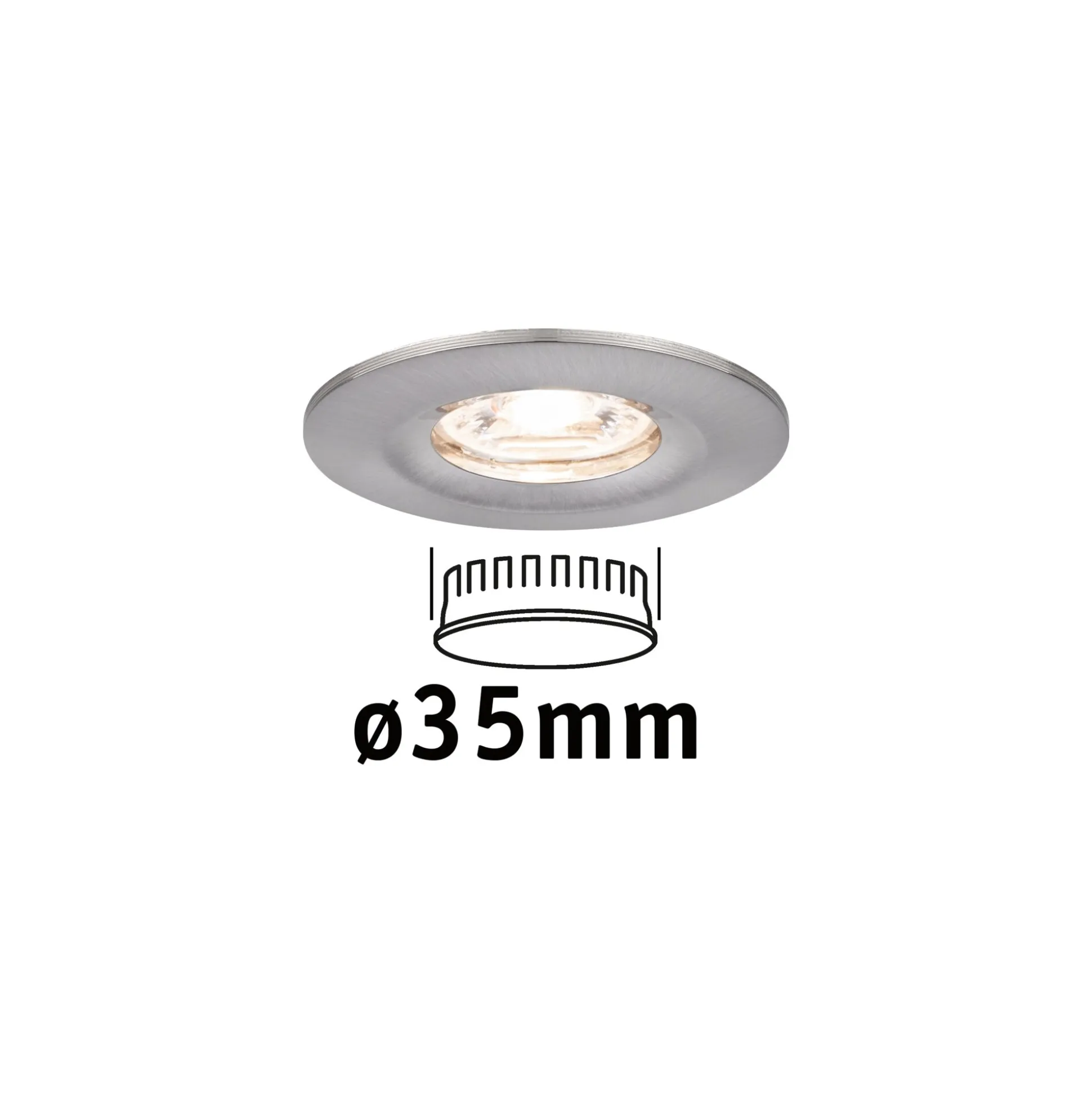 LED Einbauleuchte - Nova Mini Einzelleuchte starr