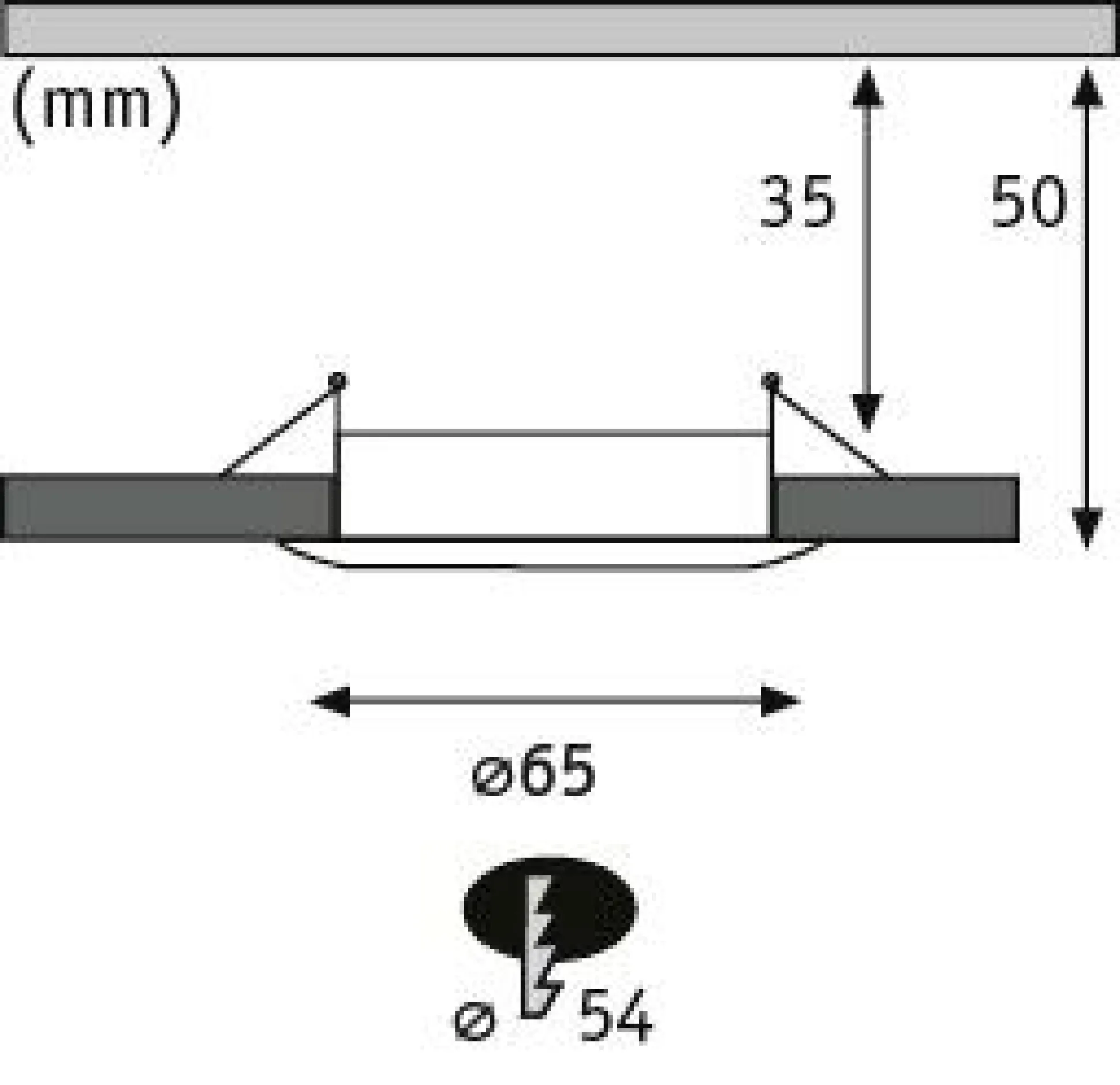 LED Einbauleuchte - Nova Mini Einzelleuchte starr
