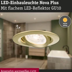 LED Einbauleuchte - Nova Plus GU10 Flat