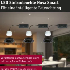 LED Einbauleuchte Smart Home Zigbee 3.0 - Nova