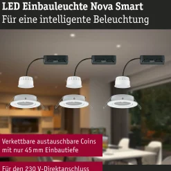 LED Einbauleuchte Smart Home Zigbee 3.0 - Nova