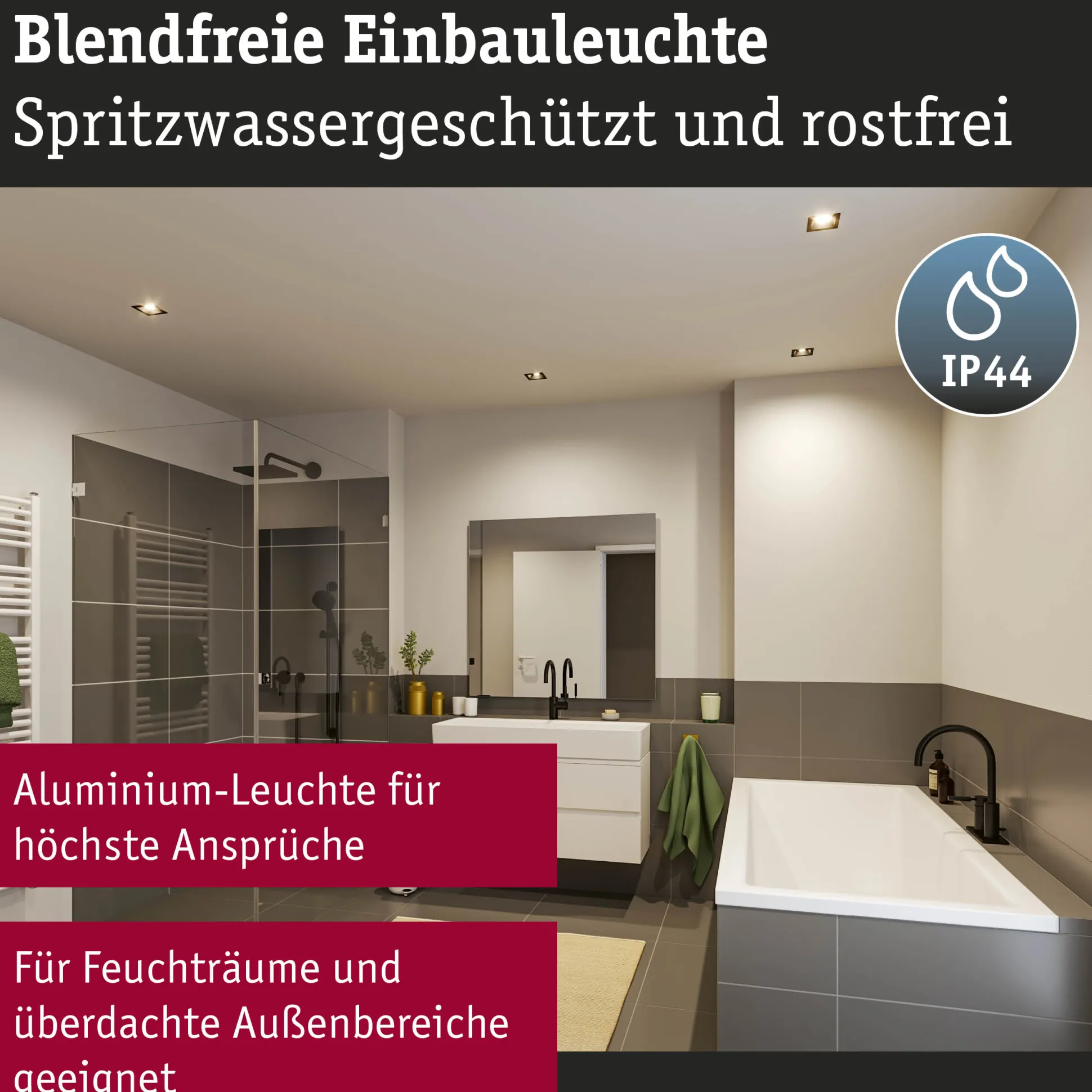 LED Einbauleuchte 3-Step-Dim - Cole 1er-Set